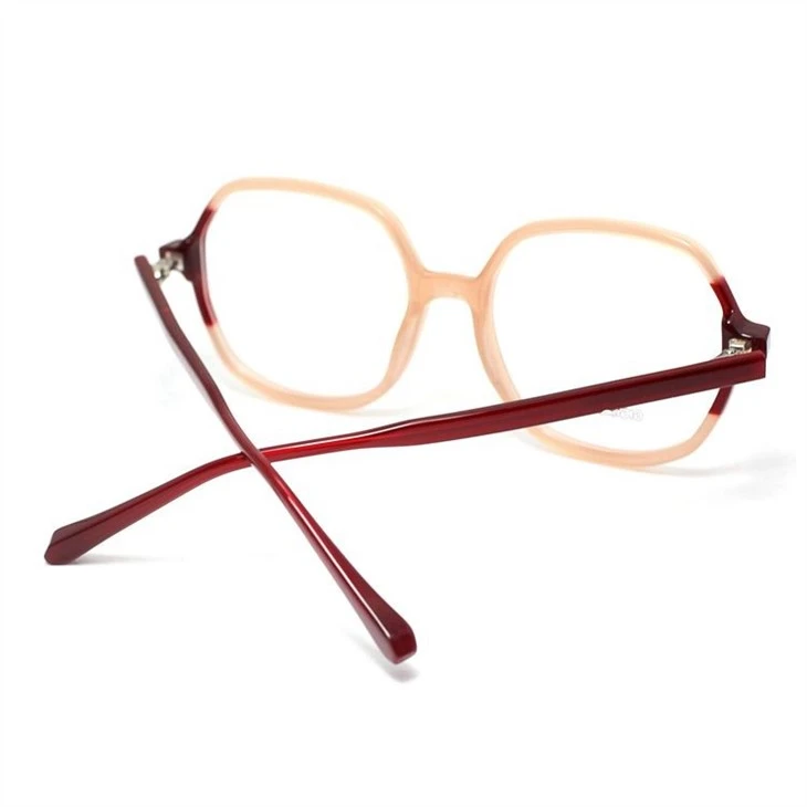Two-Tone Octagonal Acetate Optical Frames